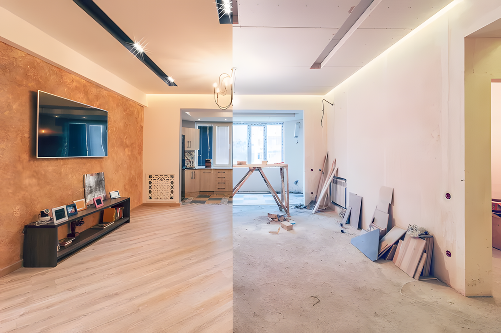 Completed refurbishment project